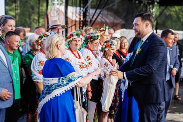 Dożynki Województwa Łódzkiego w Spale za nami